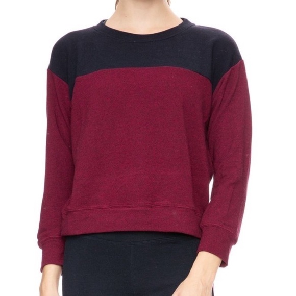 Sundry Color block Crew neck Sweater, Size 2 - Picture 1 of 8